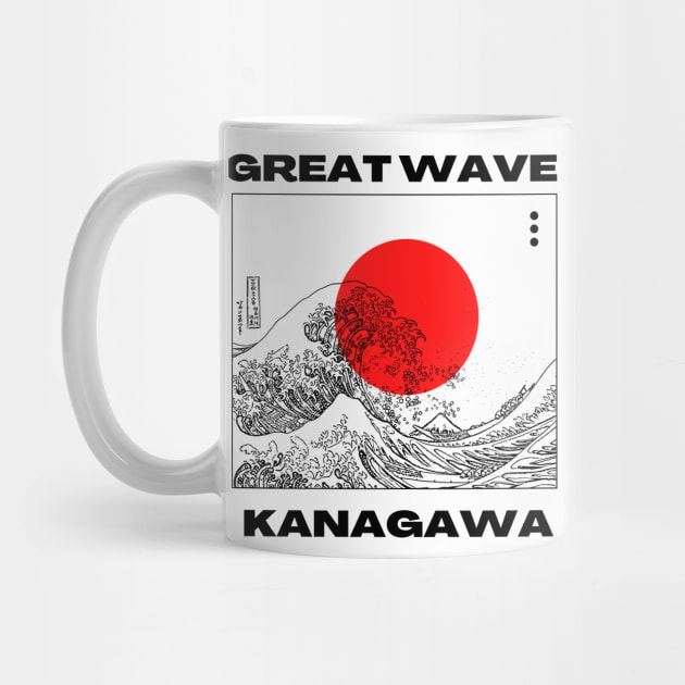 Great Wave Kanagawa by UrbanBlazeStudio